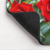 Rote Rosen-Mauspad Mousepad (Ecke)