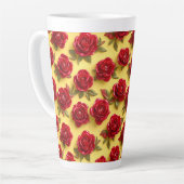 Rote Rosen Milchtasse (Linke Ecke)