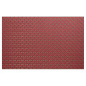 Rote Rosen mit Grünpflanzen Hübsch Stoff (Yard (91,4 cm))