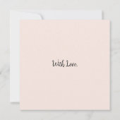 Rote Rosen mit Valentinherzen Muster Romantische (Rückseite)