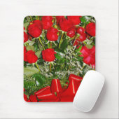 Rote Rosen_ Mousepad (Mit Mouse)