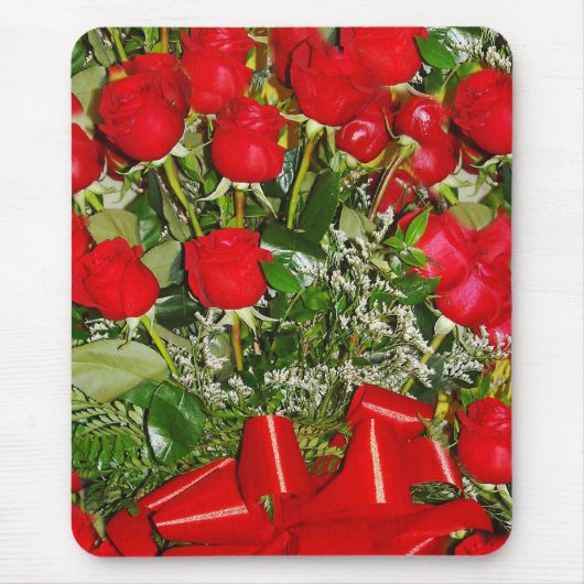 Rote Rosen_ Mousepad (Vorne)