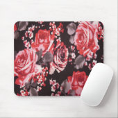 ROTE ROSEN MOUSEPAD (Mit Mouse)