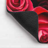 Rote Rosen Mousepad (Ecke)
