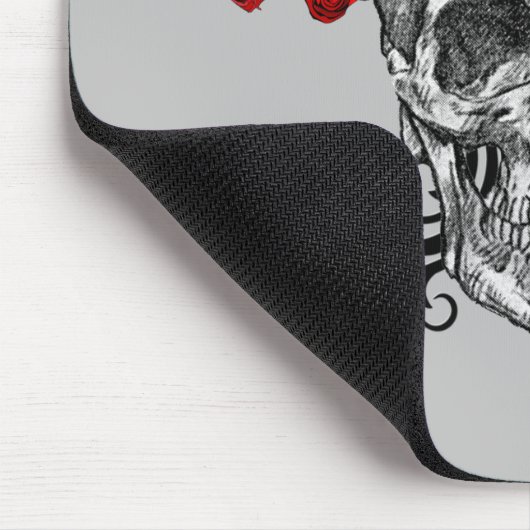 Rote Rosen Mousepad (Ecke)