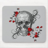 Rote Rosen Mousepad (Vorne)