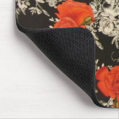 Rote Rosen Mousepad (Ecke)
