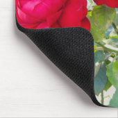 Rote Rosen Mousepad (Ecke)