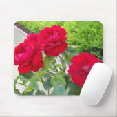 Rote Rosen Mousepad (Mit Mouse)