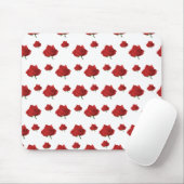 Rote Rosen Mousepad (Mit Mouse)
