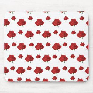 Rote Rosen Mousepad