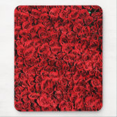 Rote Rosen Muster-37431 Mousepad (Vorne)