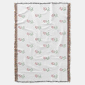 Rote Rosen, Muster von Rose, Blume Decke (Vorderseite Vertikal)