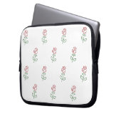Rote Rosen, Muster von Rose, Blume Laptopschutzhülle (Vorderseite Links)