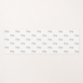 Rote Rosen, Muster von Rose, Blume Yogamatte (Vorderseite (Horizontal))