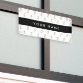 Rote Rosen, Muster von Rose, Ihr Name Banner (Äußeres Gebäude)
