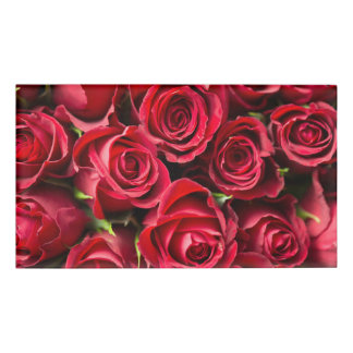 Rote Rosen Namenschild