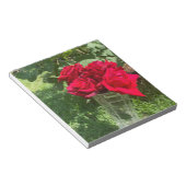 Rote Rosen NotePad Notizblock (angewinkelt)