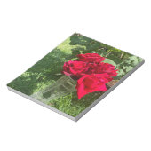 Rote Rosen NotePad Notizblock (Rotiert)