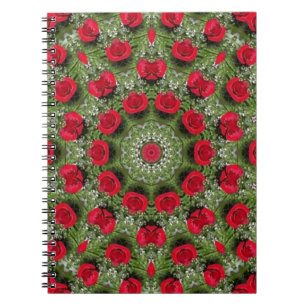 Rote Rosen Notizblock