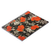 Rote Rosen Notizblock (Linke Seite)