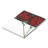 Rote Rosen Notizblock (Rotiert)
