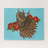 Rote Rosen Owl Blue Puzzle (Horizontal)