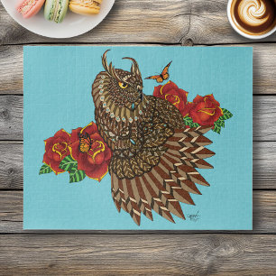 Rote Rosen Owl Blue Puzzle