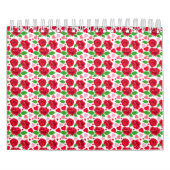 rote Rosen Pink Hearts Happy Valentines Day Kalender (Titelbild)