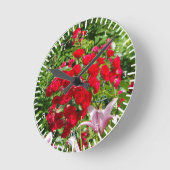 Rote Rosen plus Uhr (Winkel)