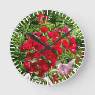 Rote Rosen plus Uhr