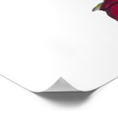 Rote Rosen Poster (Ecke)