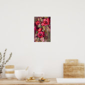 Rote Rosen Poster (Küche)