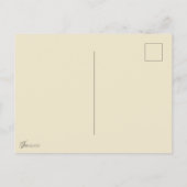 Rote Rosen Postkarte (Rückseite)