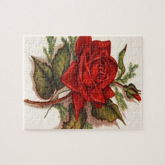 Rote Rosen Puzzle (Horizontal)