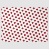 Rote Rosen Reitpferde Elegante Seidenpapier (Vorderseite)