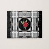 Rote Rosen, Retro Puzzle (Horizontal)