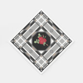 Rote Rosen, Retro Serviette (Ecke)