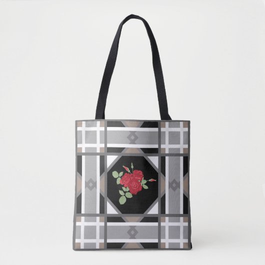 Rote Rosen, Retro Tasche (Vorderseite)