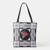 Rote Rosen, Retro Tasche (Rückseite)