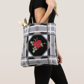 Rote Rosen, Retro Tasche (Von Nahem)