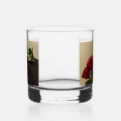 Rote Rosen Rocks Glas (Links)