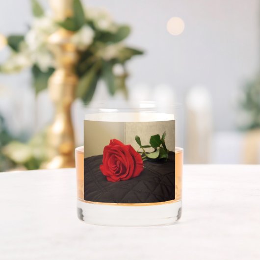 Rote Rosen Rocks Glass Whiskyglas (Insitu (Hochzeit))