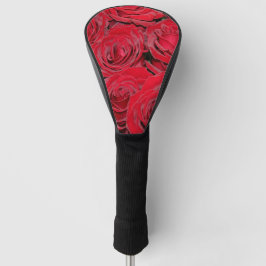 Rote Rosen Romantische Blume Bloral Golf Head Cove Headcover