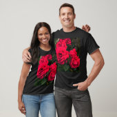Rote Rosen Rosarium T-Shirt (Unisex)