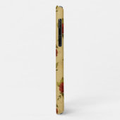 Rote Rosen, rote Blume, Muster von Blume Case-Mate iPhone Hülle (Hinten/Links)