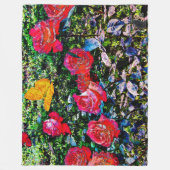 Rote Rosen Rote Rosen Fleece Blanket (Vorderseite)