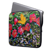 Rote Rosen Rote Rosen Laptopschutzhülle (Vorderseite Links)