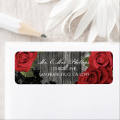 Rote Rosen Rustikale Gastgeschenk Hochzeit (Insitu)