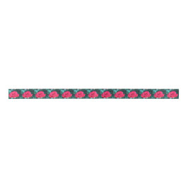 Rote Rosen Satin Ribbon Satinband